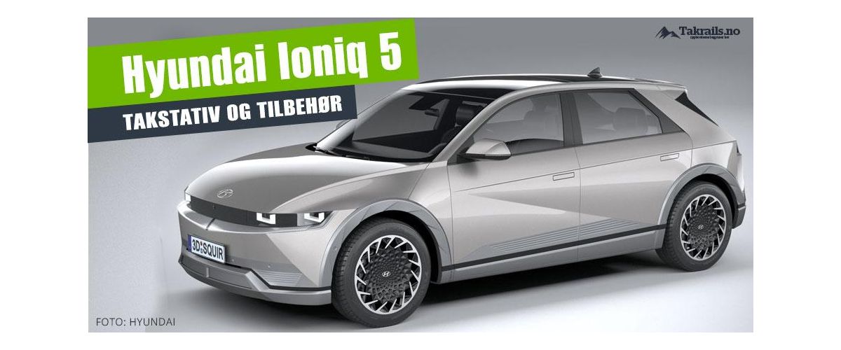 Takstativ og sykkelholder til nye Hyundai Ionic5