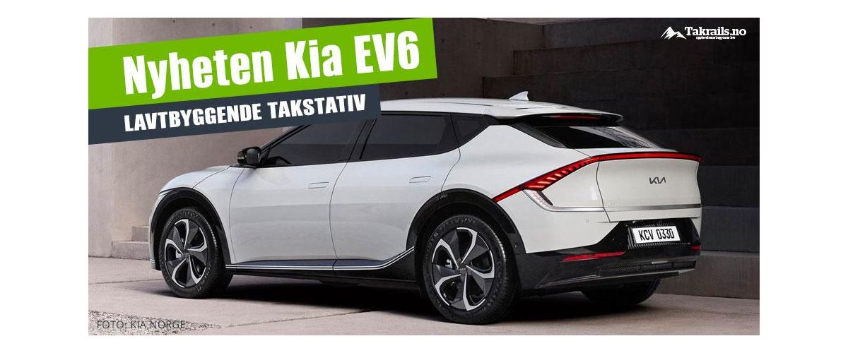 Takstativ og sykkelholder til nye Kia EV6
