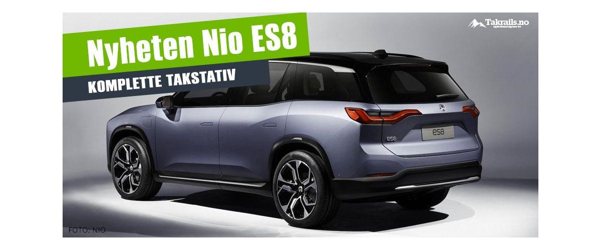 Takstativ og sykkelholder til nye Nio ES8