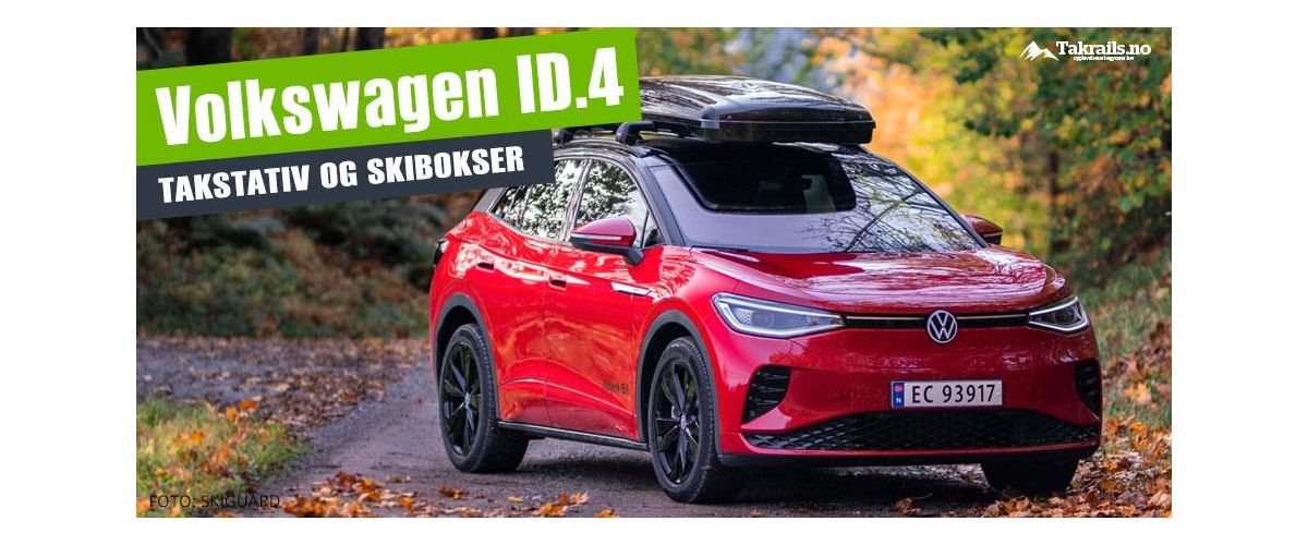 Thule takstativ og sykkelholder til Volkswagen ID.3