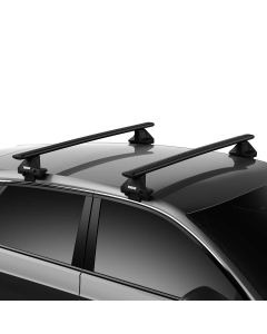 Thule EVO Wingbar sort takstativ 2 b&oslash;yler