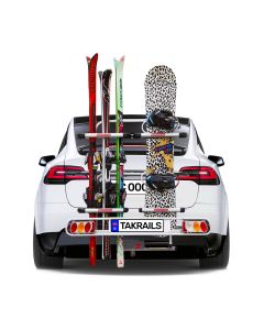 Fabbri Skistativ for tilhengerfeste til Tesla Model X- 6 par ski