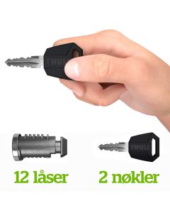 Thule one key system med 12 nøkler