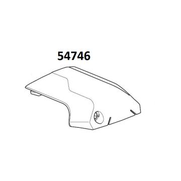 Thule 54746 Reservedeksel for 720400 fot Høyre