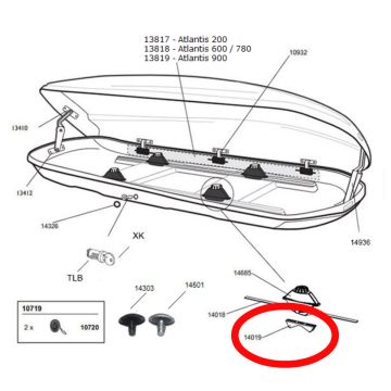 Underdel til Thule Power grip