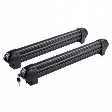 Cruz skiholder sort, 6 par ski