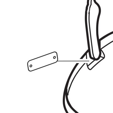 Thule 13412 Festebrakett Dual Force hengsel takboks