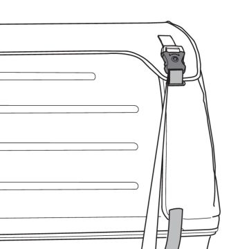 Thule 52715 reserve stropp til Thule Backspace