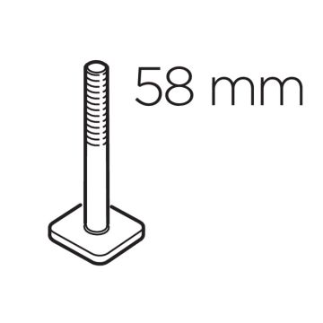 Thule 54128 T-Skrue M6X58 SnowPack