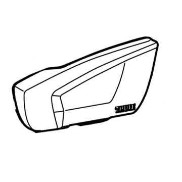 Thule 54656 Lykteglass, venstre side