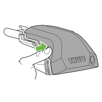 Thule 54735 Deksel til 720700 EVO Fixpoint venstre