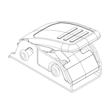 Thule Pump buckle