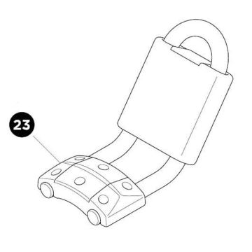 Thule Hullavator Pro Top Cradle Assembly