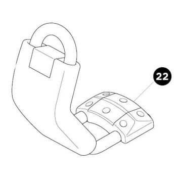 Thule Hullavator nedre bøyle