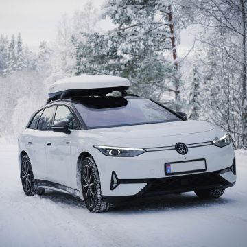 Packline NX Twin XL Limited Edition + Yakima Flushbar Takstativ - Volkswagen ID.7