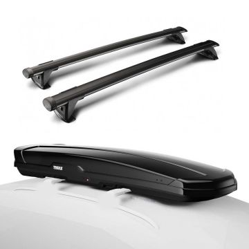 Pakketilbud Tesla Model 3 - Takstativ og lavtbyggende takboks