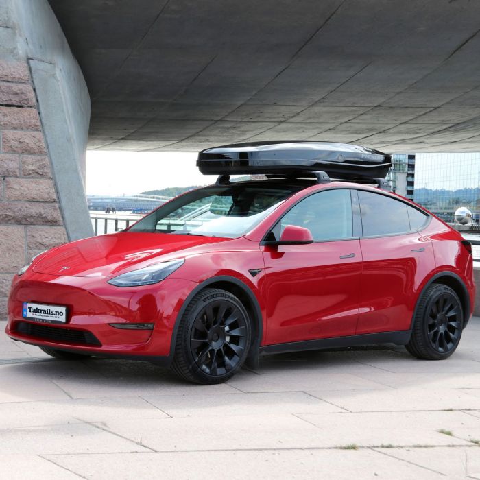 Packline NX Traveller på Tesla Model Y