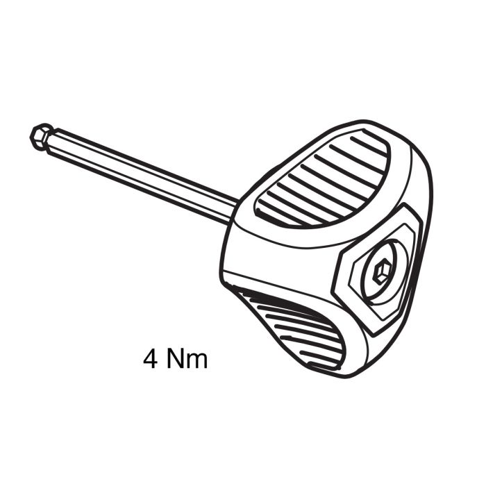 Thule 52988 Strammeverktøy 7104 fotsett, 4 Nm