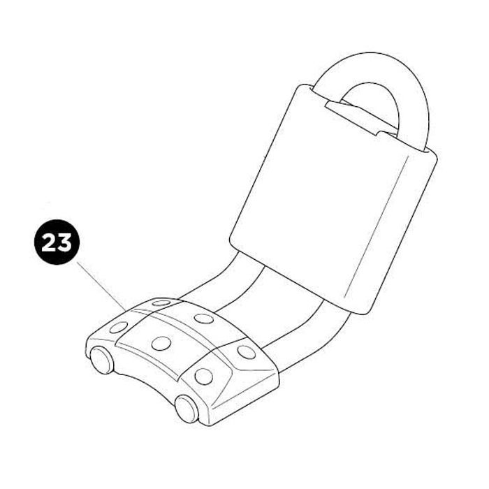 Thule Hullavator Pro Top Cradle Assembly