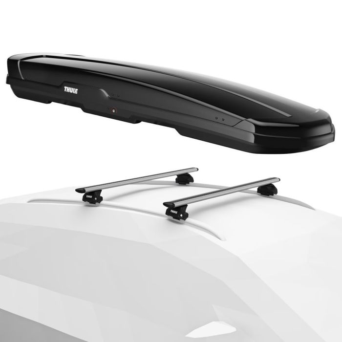 Thule Wingbar Evo og Thule Flow takboks id.4 og Q4 e-tron