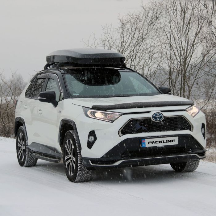 Packline NX Summit XLT + Yakima Flushbar takstativ, Toyota Rav4 Across