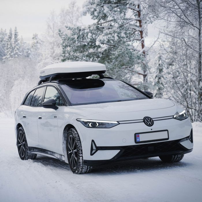 Packline NX Twin XL Limited Edition + Yakima Flushbar Takstativ - Volkswagen ID.7