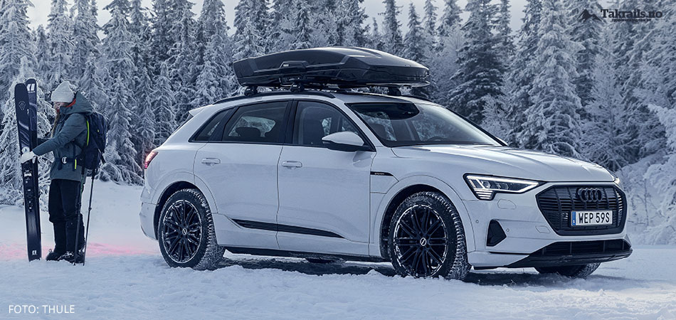 Thule Vector Alpine vist på Audi e-tron/Q8 e-tron